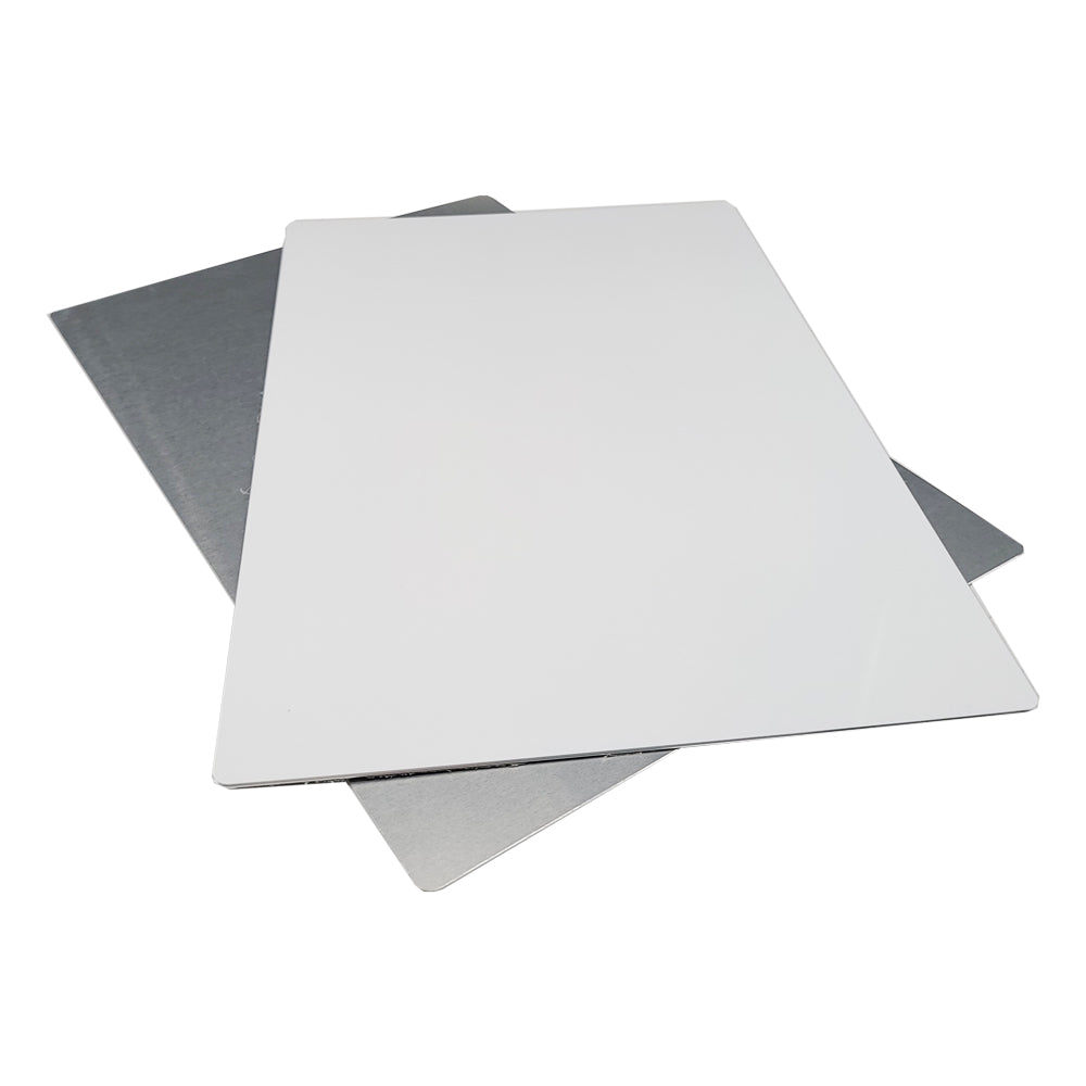 Plaque d'aluminium 8 x 12 pour photo